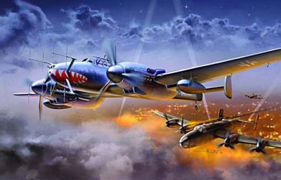 Italeri 01314 BF110G-4 Historicupgrade 1/72