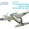 Quinta studio QD72253 DH Mosquito B Mk.IV/PR Mk.IV (Tamiya) 1/72