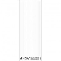 HGW 722011 Rivets - single line (pitch 0,6mm, d. 0,15mm) 1/72