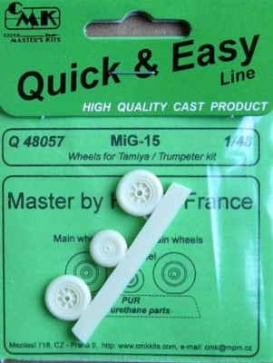 CMK Q48057 MIG-15 Wheels for TAM/ Trupeter 1/48