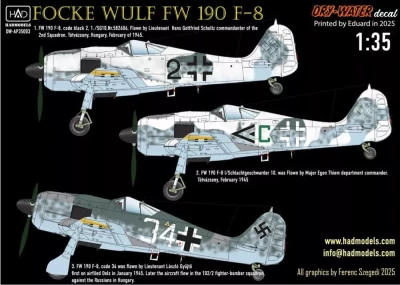 HAD DW35003 Decal Fw 190 F-8 (dry-water) 1/35