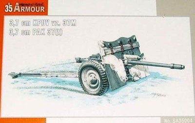 Special Armour SA35004 3,7cm противотанковая пушка vz.37 1938-41 1/35