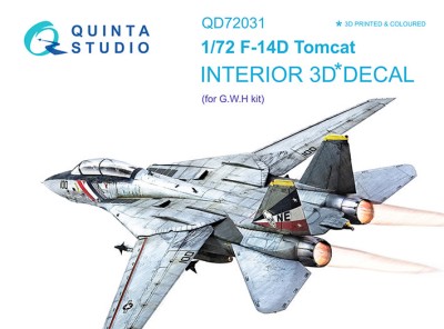 Quinta studio QD72031 F-14D (GWH) 1/72