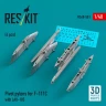 Reskit 48501 Pivot pylons for F-111C w/ LAU-105 (4 pcs.) 1/48