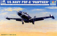 Trumpeter 02832 Самолет F9F-2 "Пантера" 1/48