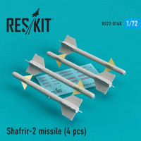 Reskit RS72-0148 Shafrir-2 missile (4 pcs.) 1/72