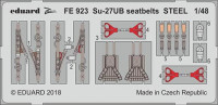 Eduard FE923 Su-27UB seatbelts STEEL 1/48