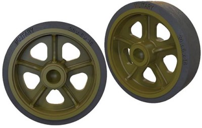 Fury Models 35001 US light tank M3/M3A1/M5 (Stuart) welded roadwheels set 1/35