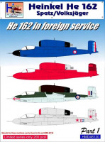 Hm Decals HMD-48120 1/48 Decals Heinkel He 162 Foreign Service Part 1