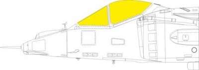 Eduard EX765 AV-8A (KIN) маска 1:48