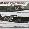 AML AMLC144023 Decals Curtiss P-40B over Pearl Harbor 1/144