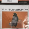 Eduard 672413 BRASSIN P-51D seat w/ integral belts PRINT 1/72