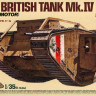 Tamiya 30057 British Tank Mark IV Male (w/Single Motor) 1/35