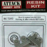 Attack Hobby RE72352 Driving & idler wheels HETZER No.: 2 1/72