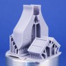 CMK P48048 P-47D Intercooler Channel Correct.Set (MINA) 1/48
