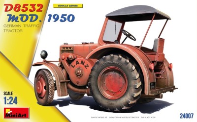 Miniart 24007 German Traffic Tractor D8532 Mod. 1950 1/24