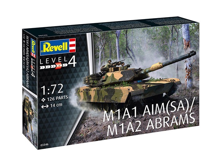 Revell 03346 M1A2 Abrams 1/72
