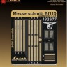 HGW 132677 Seatbelts Messerschmitt Bf 110 (laser) 1/32
