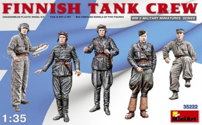 Miniart 35222 Финский танковый экипаж 1/35