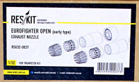 Reskit RSU32-0037 Eurofighter open (early type) exh.nozzles 1/32