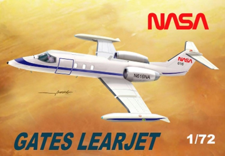 Mach 2 MACHGP085 Gates Learjet 35A NASA 1/72