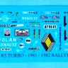 Reji Model 43111 Renault 5 Turbo Rallye Skoda 1981/1982 1/43