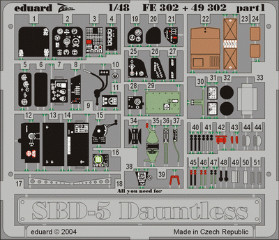 Eduard FE302 SBD-5 ACC