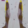 LF Model M3238 Mask N.A. Mustang Mk.IV RAF (TAM/TRUMP/DRAG) 1/32