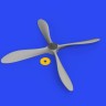 Eduard 648318 SE.5a propeller four-blade 1/48
