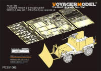 Voyager Model PE351066 WWII U.S. Jeep Willys MB w/Add Amour upgrade set(TAKOM 2131) 1/35