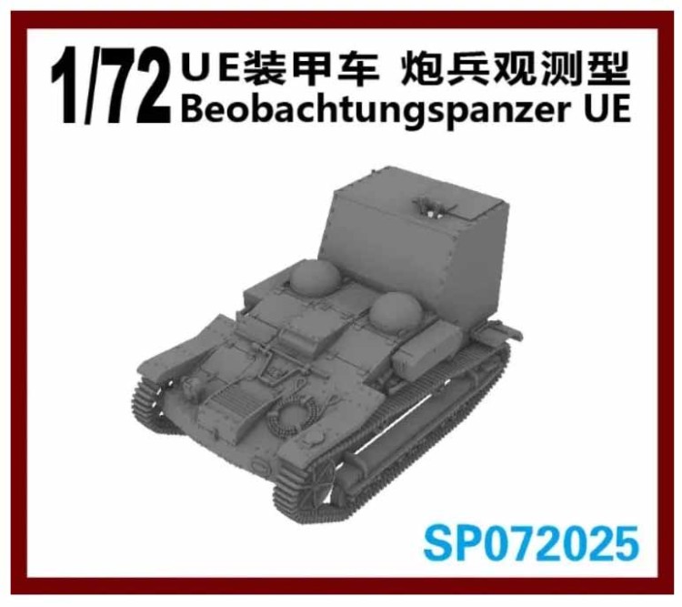 S-Model SP072025 Beobachtungspanzer UE 1/72