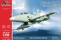 A&A Models 72031 Hawk 208 light fighter Malaysian AF (3x camo) 1/72