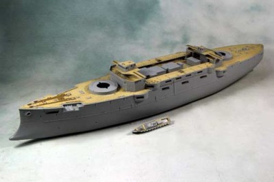 Artwox Model AM30004A 1/200 Japanese Battleship Mikasa 1902