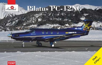 Amodel 72367 Пассажирский самолет Pilatus PS-12NG 1/72