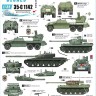 Star Decals 35-C1142 Tanks & AFVs in Bosnia # 7. Serbian M84, Hellcat, M36B2, M53/59 Praga, PT-76, BTR-50PK 1/35