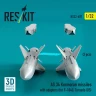 Reskit RS32-607 AS.34 Kormoran missiles w/ adapters (2 pcs.) 1/32