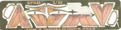 Tom's Modelworks 0132-01 SPAD XIII wing tips