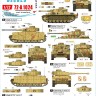 Star Decals 72-A1024 German tanks in Italy # 4. Pz.Kpfw.III and Pz.Kpfw.IV.Pz.Kpfw.III Flame tank, Pz-BeobachtungsWg. III Ausf.G, Befehls-Pz.Kpfw.III Ausf.J. Pz.Kpfw.IV Ausf.H 1/72
