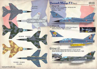 Print Scale 72397 Dassault Mirage F.1 Part 2 (wet decals) 1/72