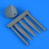 QuickBoost QB49016 P-40E Warhawk propellers (HAS) 1/48