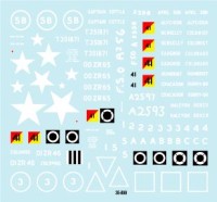 Star Decals STAR35899 8th K.R.I.H Centurions in the Korean War 1950-51 1/35