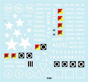 Star Decals STAR35899 8th K.R.I.H Centurions in the Korean War 1950-51 1/35