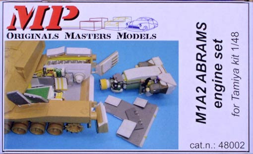 Mp Originals Masters Models MP-48002 1/48 M1A2 Abrams engine set (TAM)