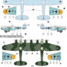 Roden 14446 Heinkel He 111 Z-1 Zwilling (2x camo) 1/144
