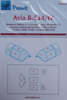 Peewit PW-M72023 1/72 Canopy mask Avia B-534/IV (HR MODEL)