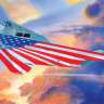 Italeri 01264 Cамолет F-117A Nighthawk "Stars and Stripes" 1/72