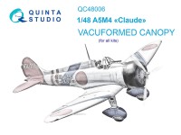 Quinta Studio QC48006 Набор остекления A5M4 (Для любых моделей) 1/48