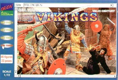 Orion ORI72004 Vikings VIII-XI century 1/\72