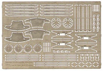 Ace Model E7261 Soviet Helicopter Hinges (9M17M &quot;Falanga&quot;, UB-32A, B-8-V20) 1/72