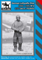 Black Dog F32032 German Luftwaffe pilot 1940-45 No.2 (1 fig.) 1/32
